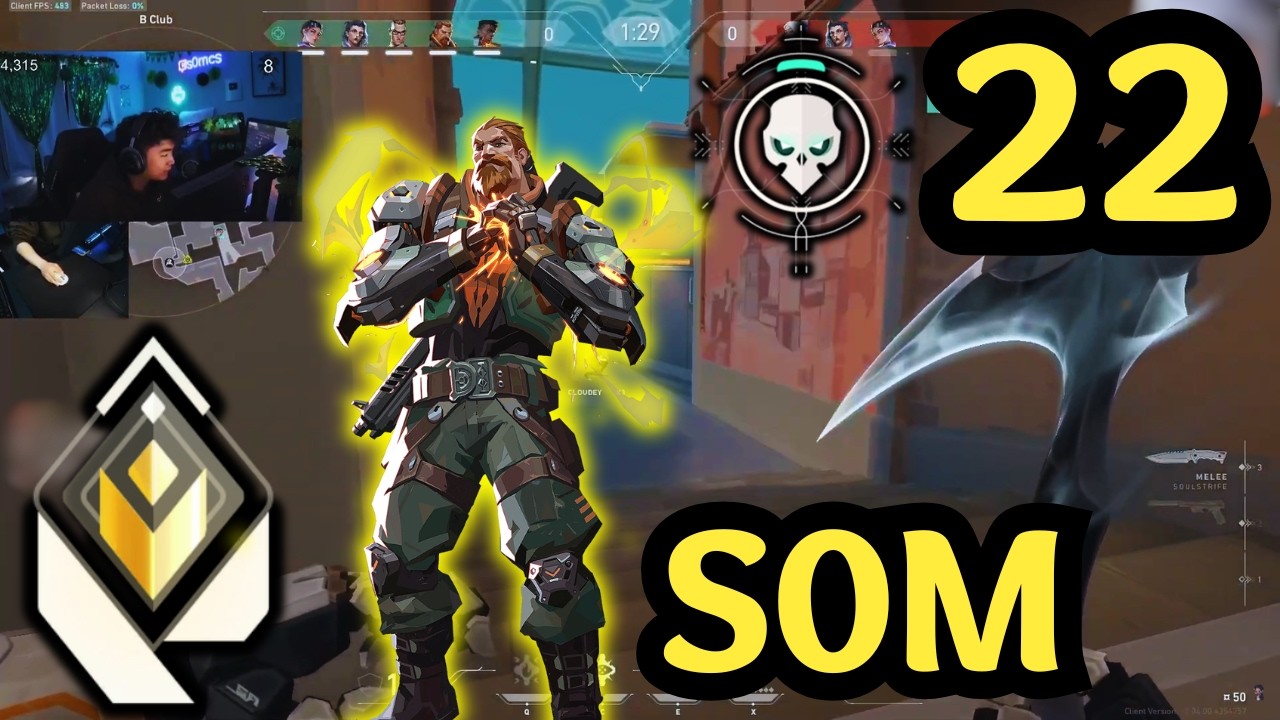 🔥 s0m BREACH 22 Kills on Pearl — Full Ranked VOD 🔥