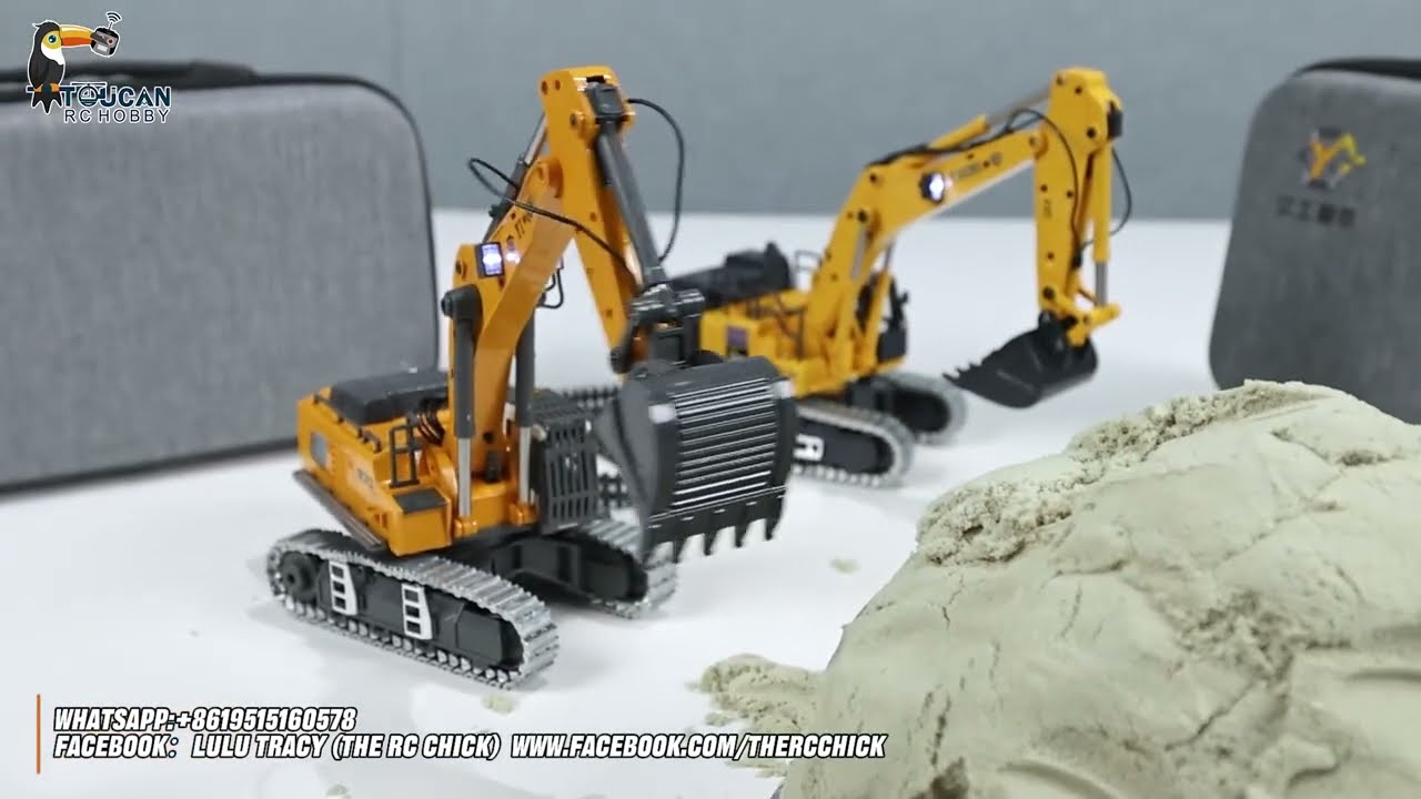 The Smallest Excavators You’ll Ever See! | 1/50 RC PC520 & K970