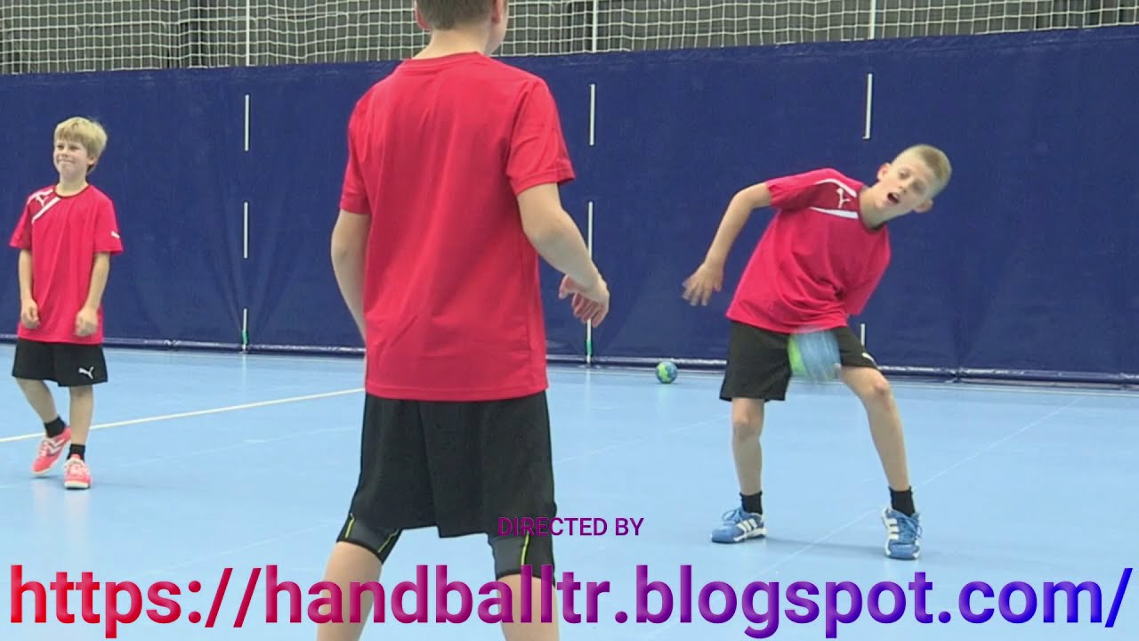 Handball training Danish school for the age of 11 years part 3