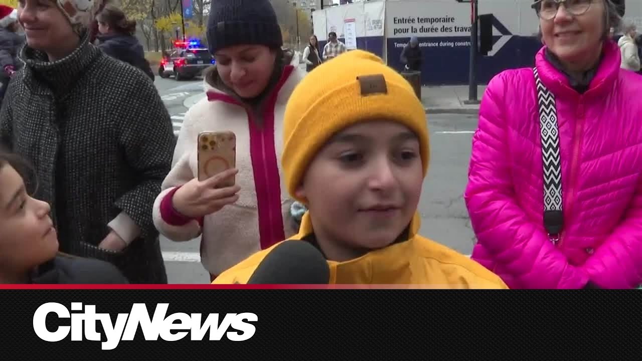 Montreal celebrates 72nd Santa Claus Parade