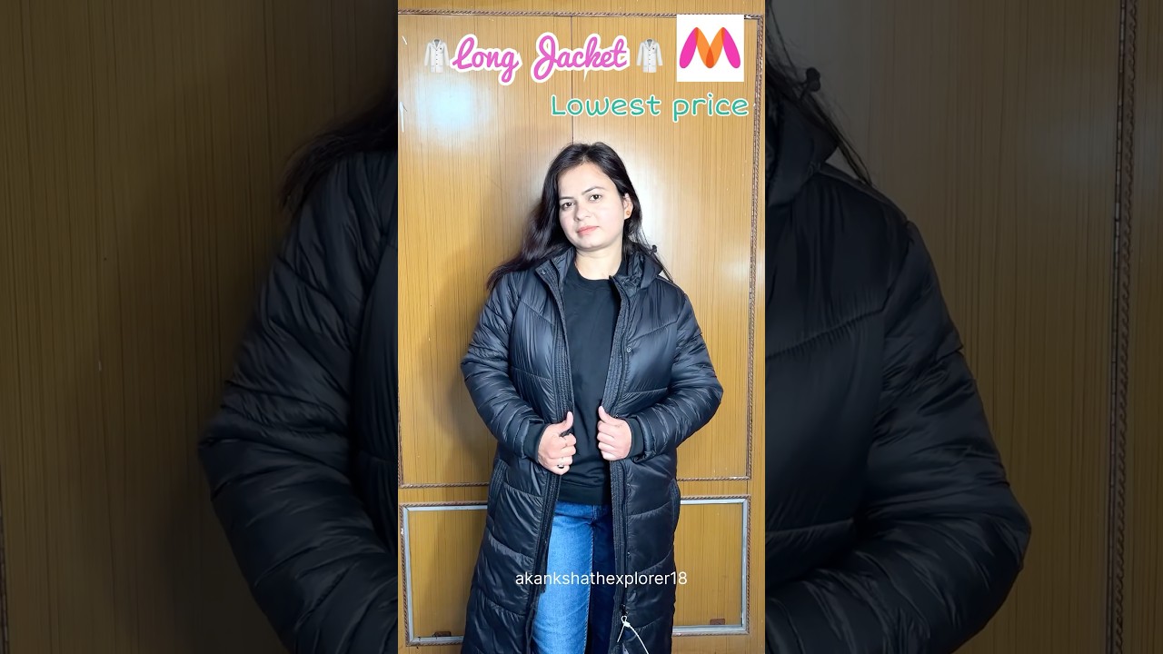 LONG JACEKT UNDER RS.1600 only || Jackets on lowest Price on Myntra | Myntra Long Jacket 