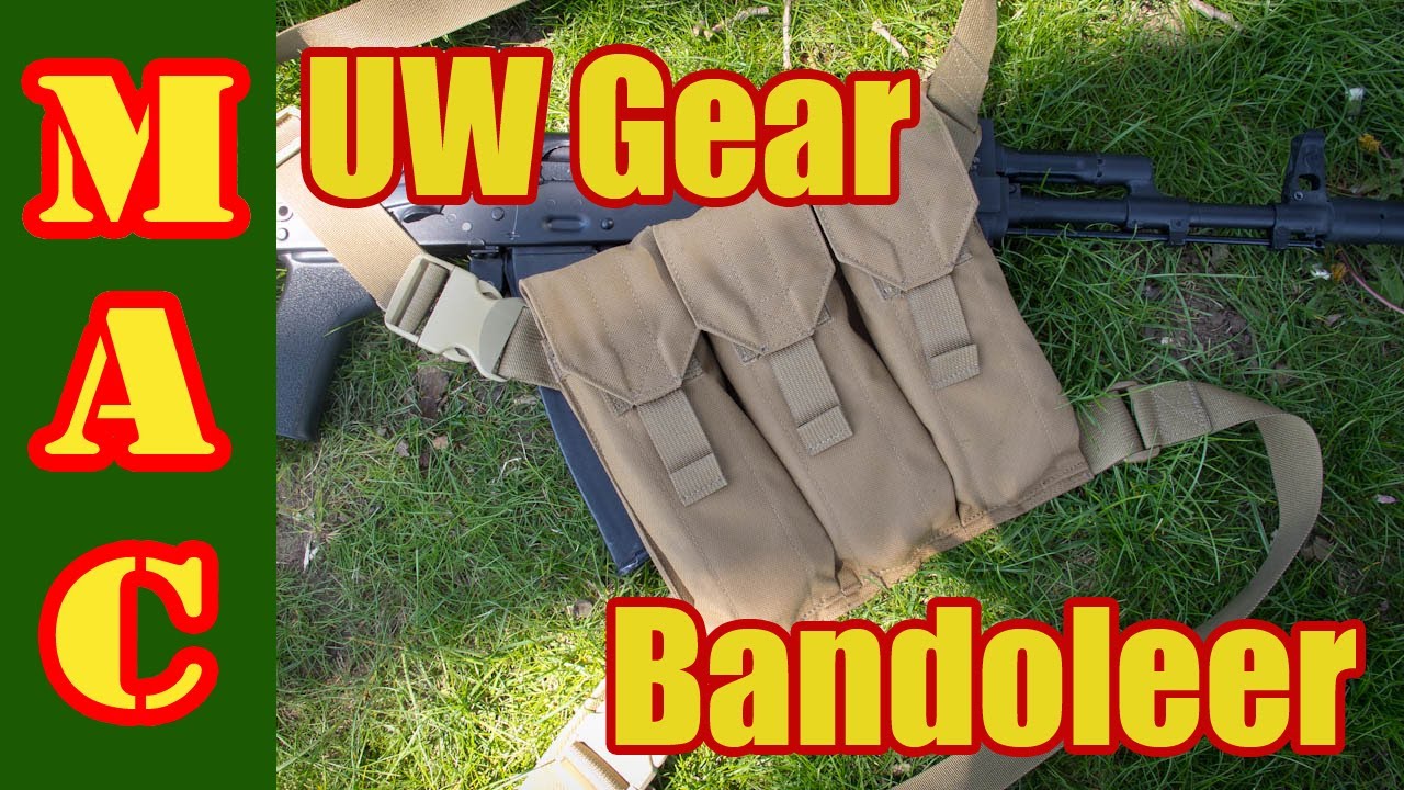 AK Magazine Pouch - UW Gear Bandoleer
