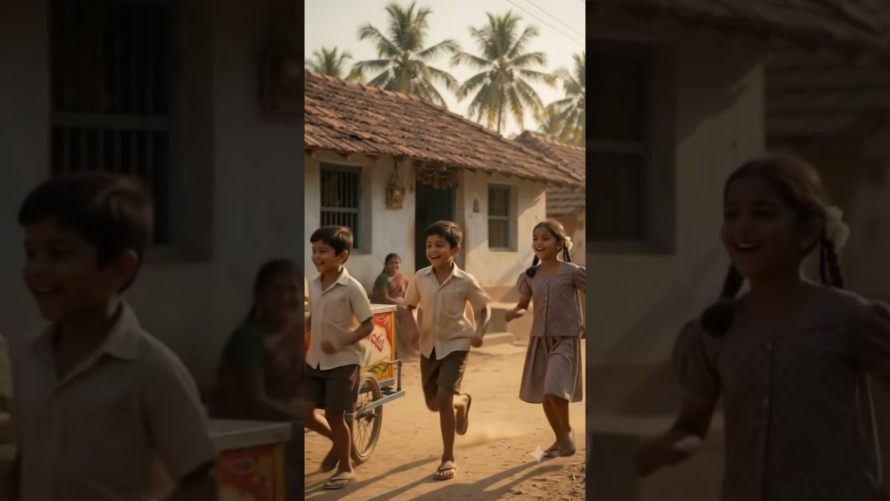 When the Ice Cream Cart Came to Our Village! 🍦🥹 | 90s Nostalgia#shorts #trending