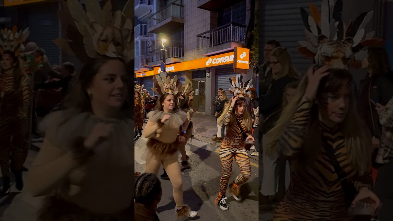 Benidorm Carnival 2026 🇪🇸 #reels #shortvideo #carnaval #spainvibes