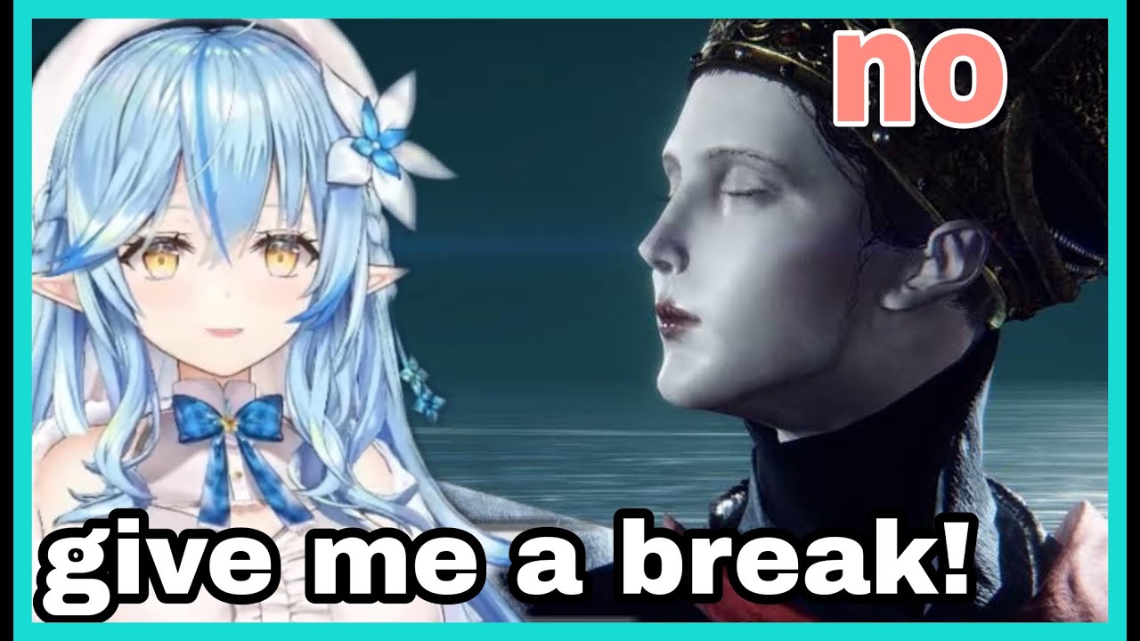 Yukihana Lamy Can't Even Catch a Breath Against Rennala | Elden Ring [Hololive/Eng Sub]