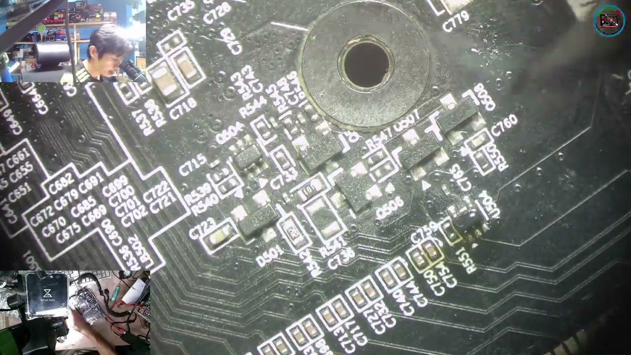 27pcs Capacitor missing? Is it repairable? - GeForce® GTX 1050  Graphics Card - GIGABYTE