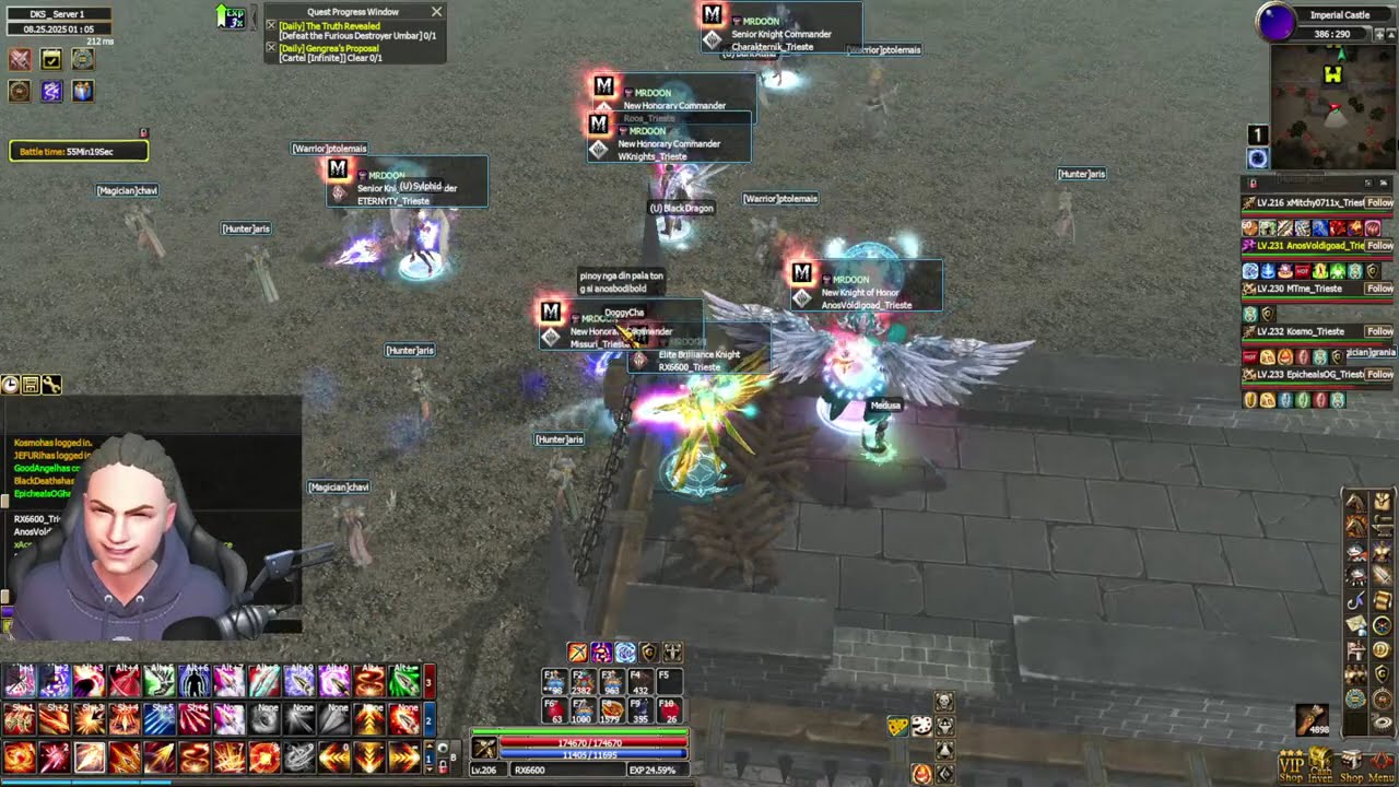 Dekaron Global | Siege war Aug 24, 2025