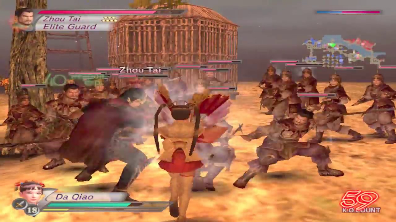Dynasty Warriors 4 PC - Da Qiao Hard Mode