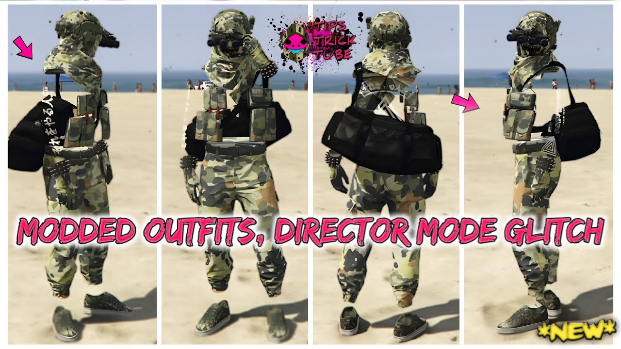 GTA 5 HOW TO GET MODDED OUTFITS DIRECTOR MODE GLITCH! GTA 5 CLOTHING GLITCHES