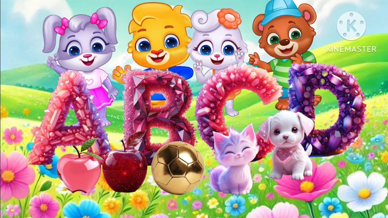 Magic ABCD Land | A Musical Alphabet Adventure | ABC World | A Colorful Song to Learn the Alphabet