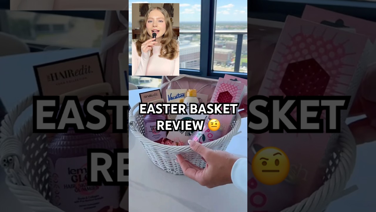 This Easter Basket WASN'T awful? OR IS IT OVERCONSUMPTION?