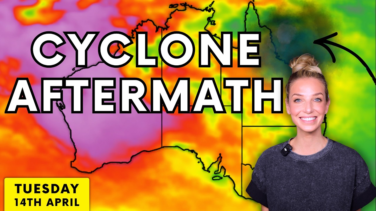 Severe weather hits Queensland | Ex Cyclone Maila brings heavy rain, wind & flood risk