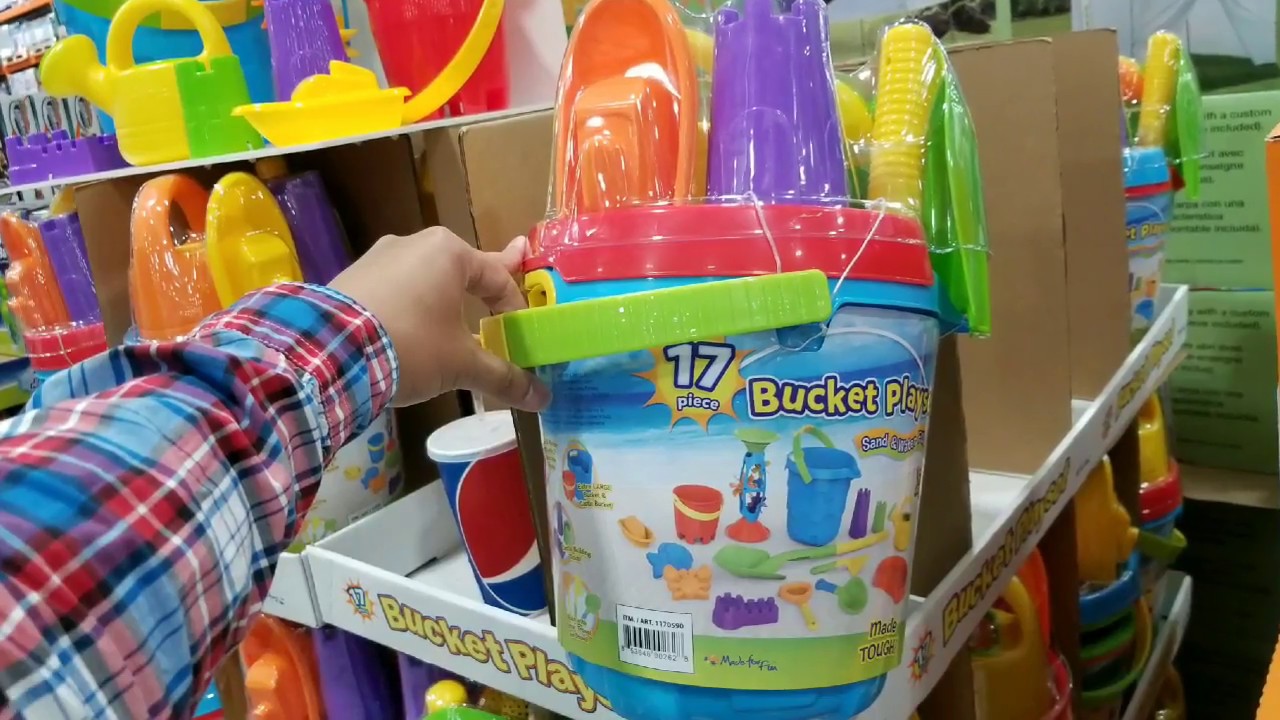 Costco! Набор для песочницы из 17 предметов с большой лопатой! $12!!!