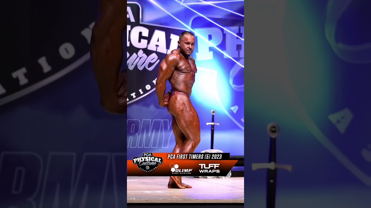 PCA First Timers 2023 Men's Bodybuilding Medium | 3rd Place |Tymoteusz Lis #pca2023