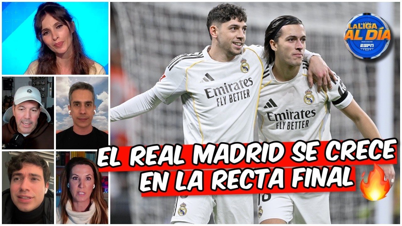 EL REAL MADRID SE CRECE cuando el BARCELONA SUFRE. Los de ARBELOA VAN POR LA LIGA | La Liga al Día