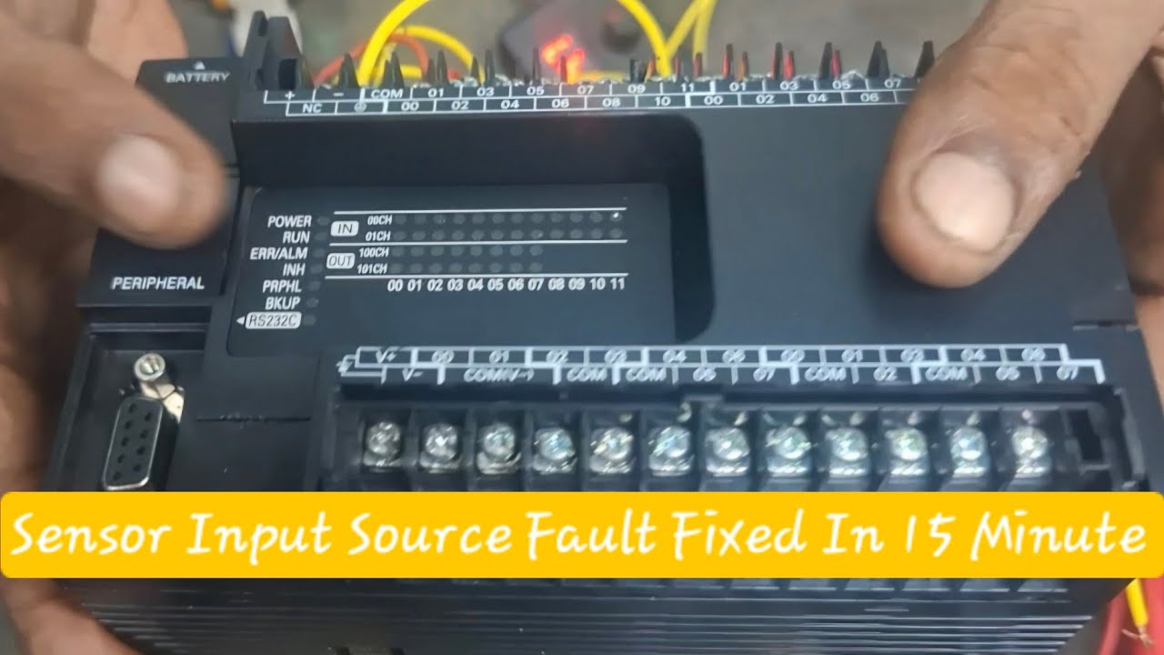Omron PLC I/O Input Loss | PLC Input Signal Missing | PLC I/O Fault Troubleshooting | @mizutech