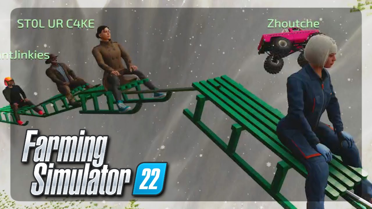 Doing ANYTHING but farming in Farming Simulator 22