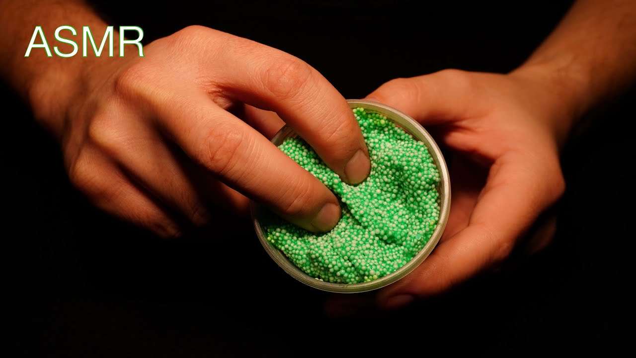 ASMR – Soft & Squishy Sounds | Foam Clay & Putty