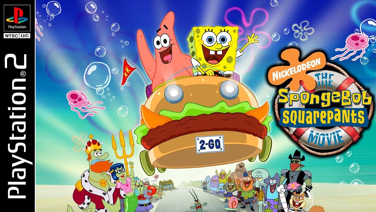 SpongeBob SquarePants Movie: PS2 - Full Walkthrough (No Commentary)