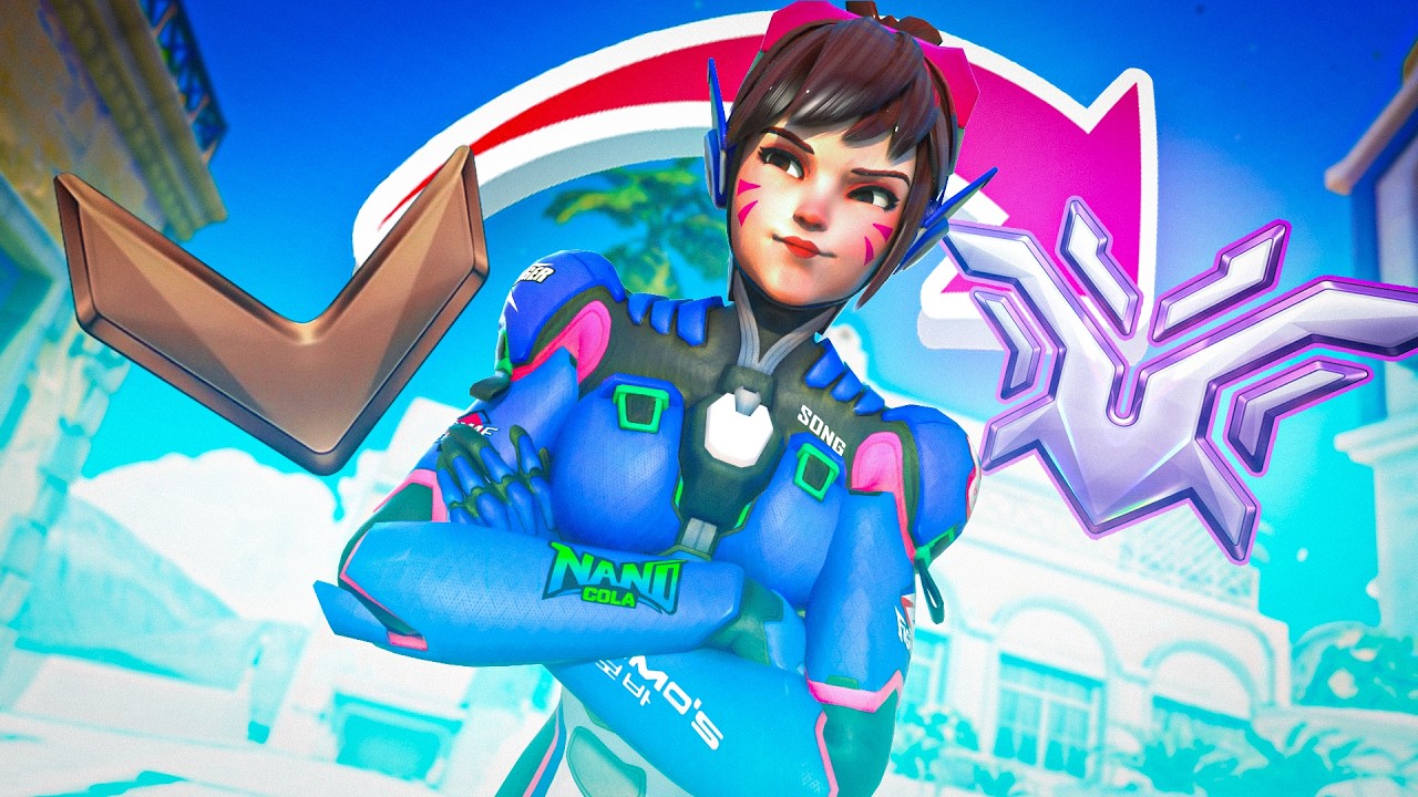 Educational Unranked To Champ - Rank 1 Peak - D.va - Overwatch