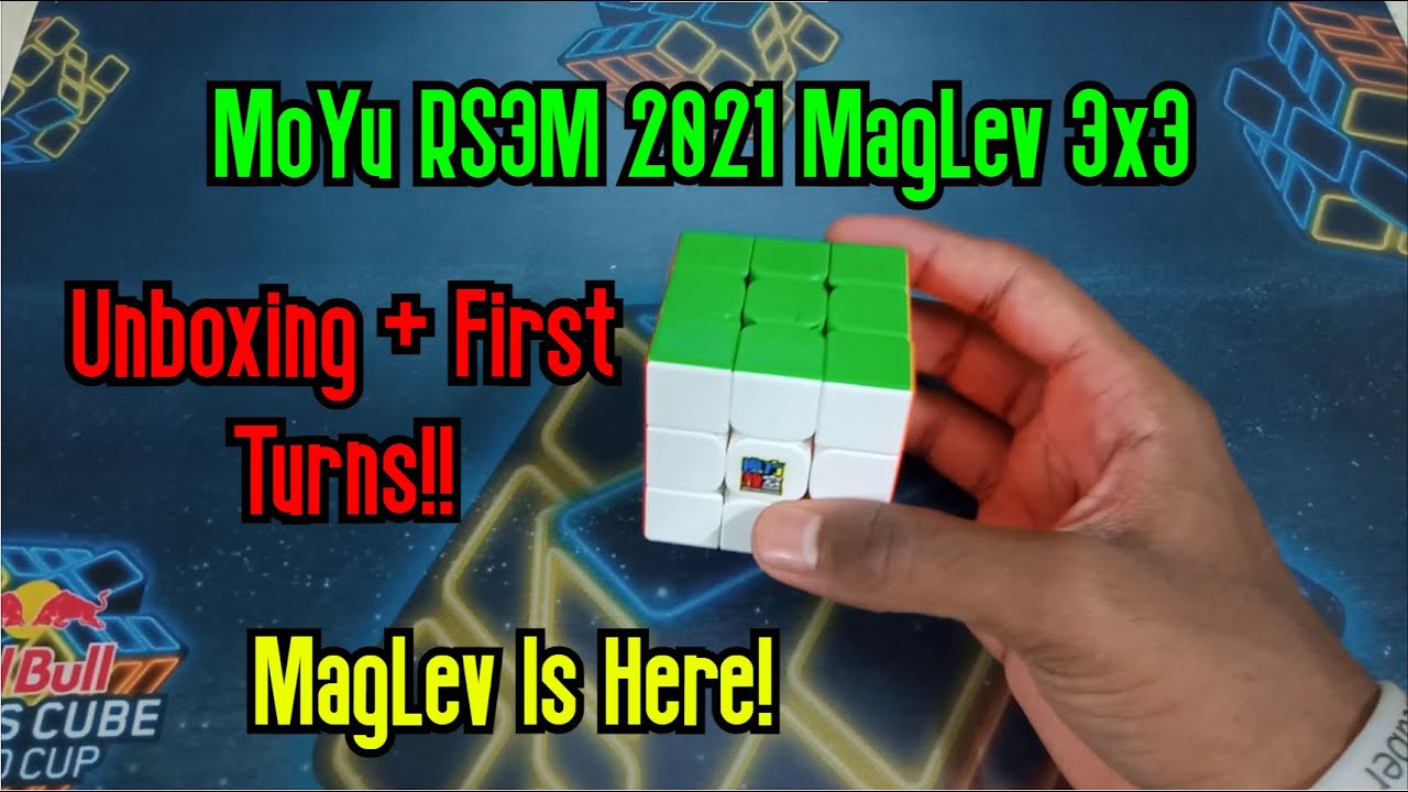 MagLev IS HERE!! MoYu RS3M 2021 MagLev 3x3 UNBOXING (+Some Accessories)