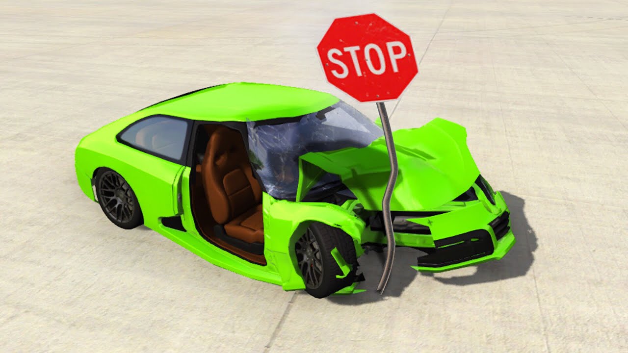 РАЗБИВАЮ свою машину в СИМУЛЯТОРЕ! (BeamNG)