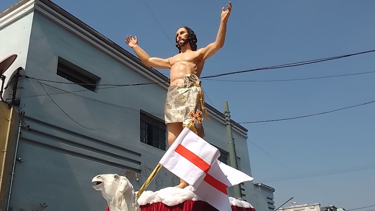 💛Festiva💛 💛Procesión💛 De La V.I De 🤍Jesús Resucitado🤍 Rectoría De San Sebastián 2024