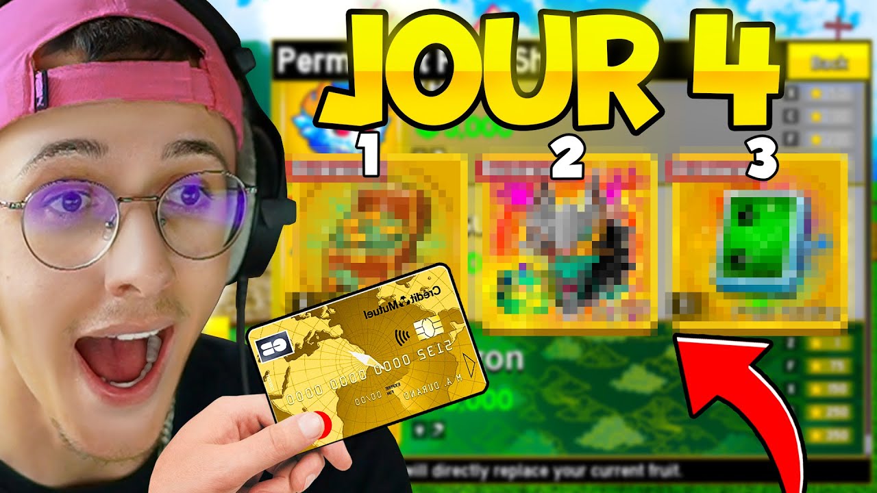 J'ai Acheter mes premier gamepass ! (Jour4)