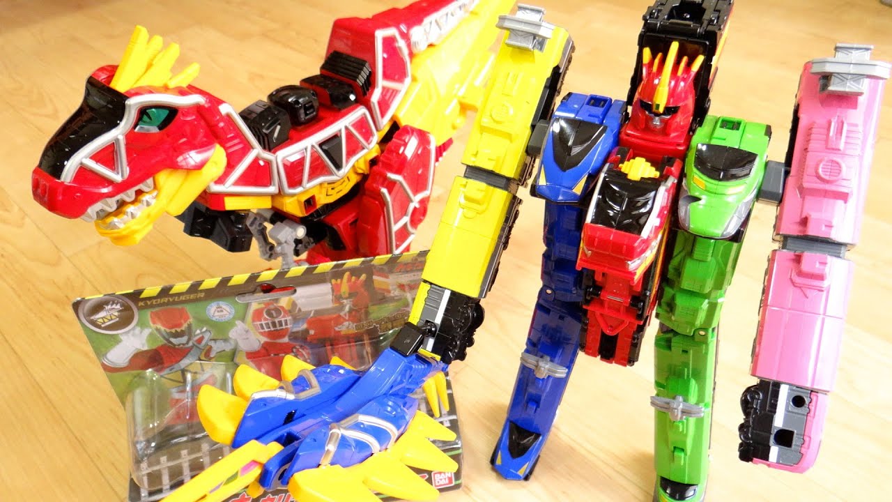 DXトッキュウオーがキョウリュウジンに変形！キョウリュウジャーレッシャー レビュー！烈車合体シリーズ トッキュウレッシャーEX トッキュウジャー