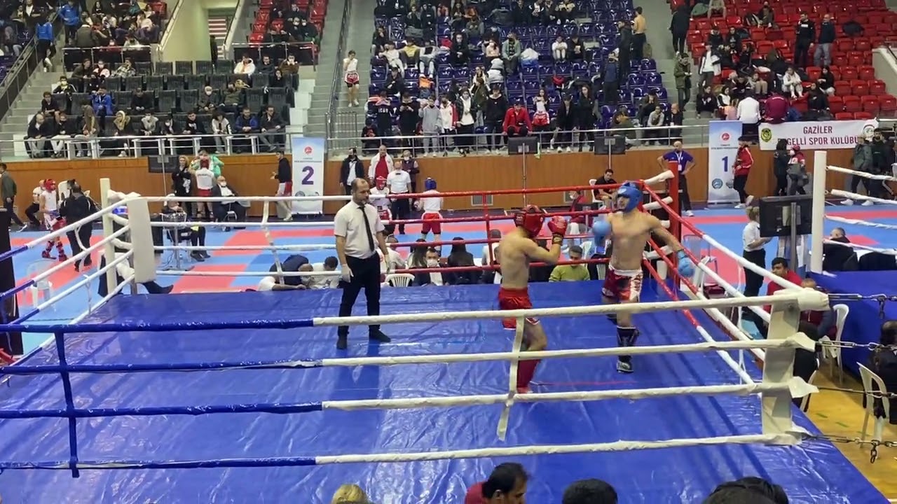 Mert Manap VS Kaplan Can Tan 75Kg K1 Kickboks Türkiye Şampiyonası