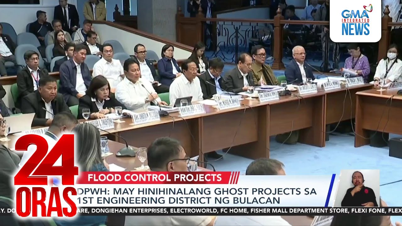 DPWH - May hinihinalang ghost projects sa 1st engineering district ng Bulacan | 24 Oras