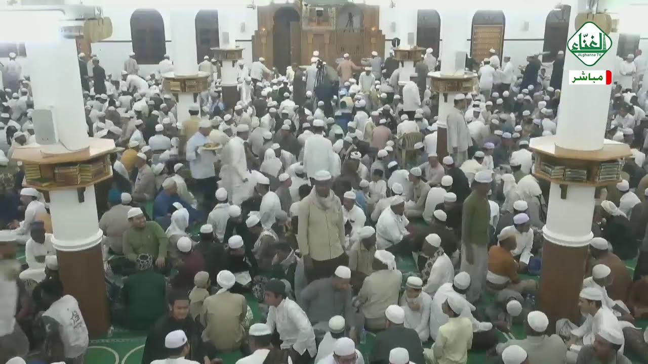 #بث_مباشر | ختم القرآن الكريم بدار المصطفى بتريم |ضمن فعاليات لليلة الفرقان ليلة 17 _ رمضان _ 1447ه‍