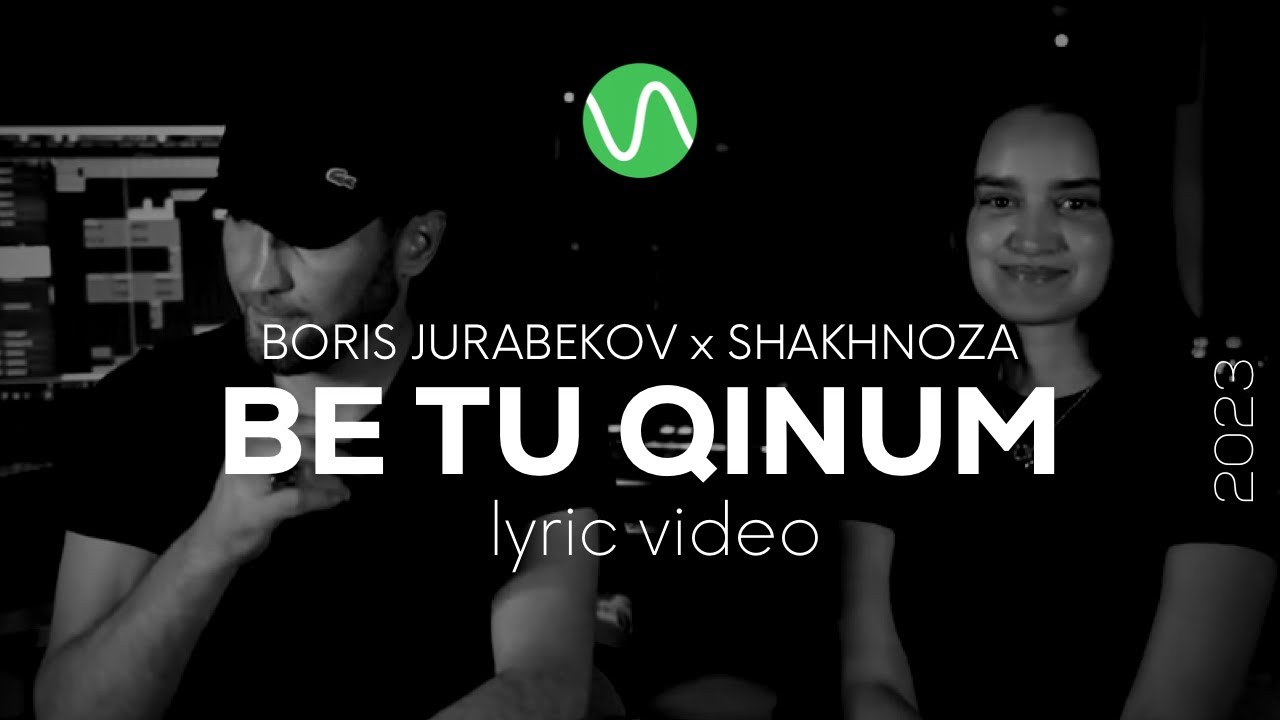 Boris Jurabekov x Shakhnoza &mdash; Be tu qinum (remake) / Lyric Video / pomer&ecirc; sozen