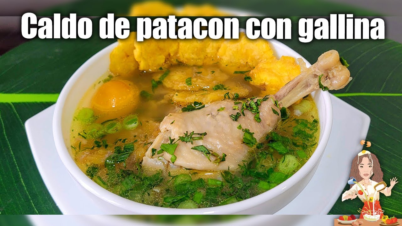 PASO  A PASO PARA PREPARAR EL MEJOR CALDO DE PATAC&Oacute;N CON GALLINA O POLLO