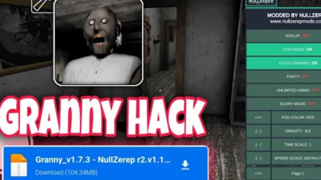 HOW TO HACK GRANNY 3 IN AN1