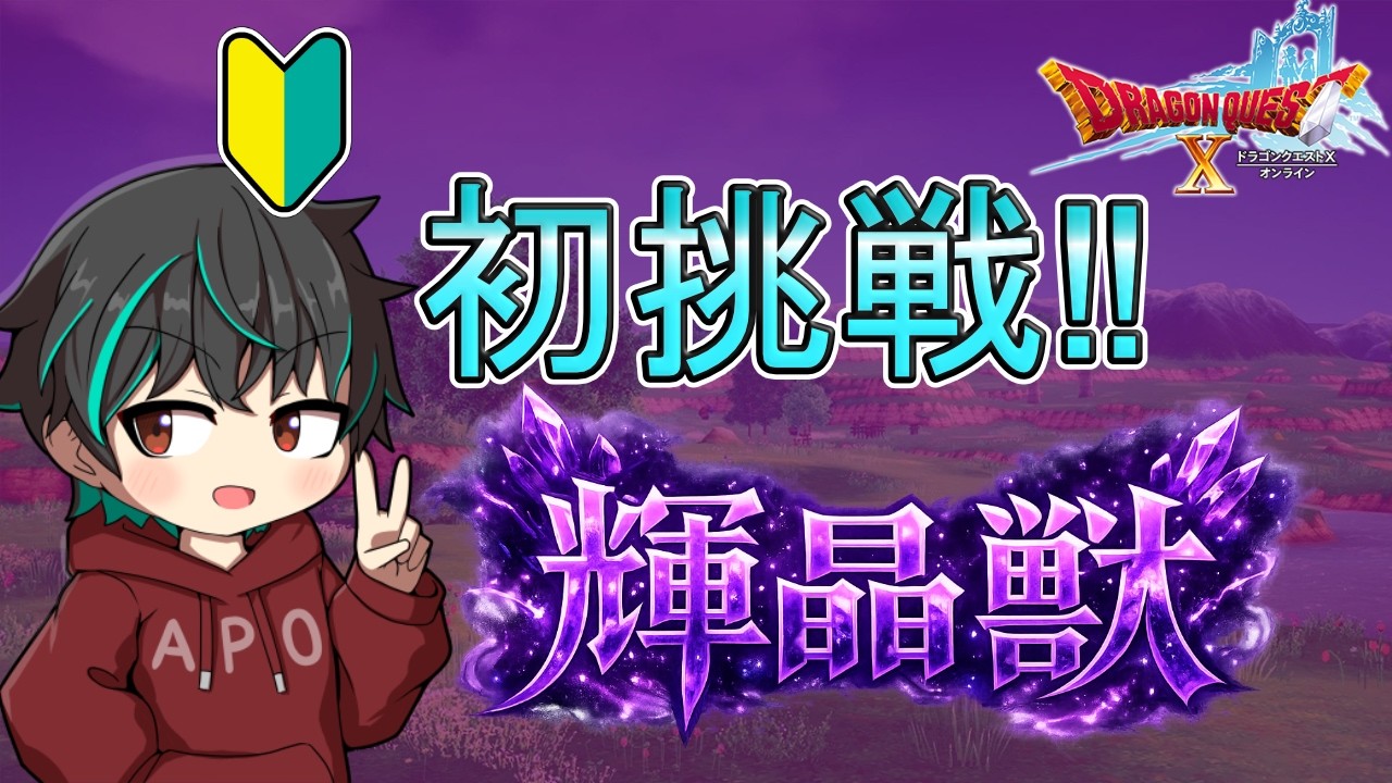 【ドラクエ10】輝晶獣に初挑戦！これが超高額金策のモンスターなのか…【配信切り抜き】