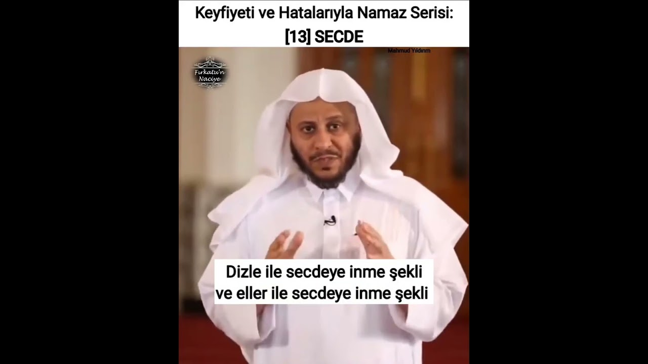 SECDEYE İNME AMELİ / DR. AZİZ FERHÂN (hafizahullah)