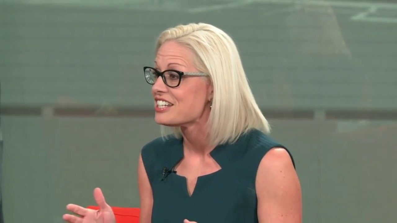 What are Kyrsten Sinema's plans for the U.S. Senate?