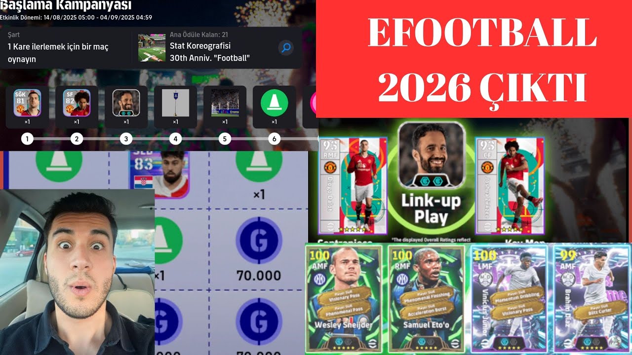 E FOOTBALL 2026 ÇIKTI YENİ ÖDÜLLER YENİ FRİKİK SİSTEMİ   efootball Mobile 2026