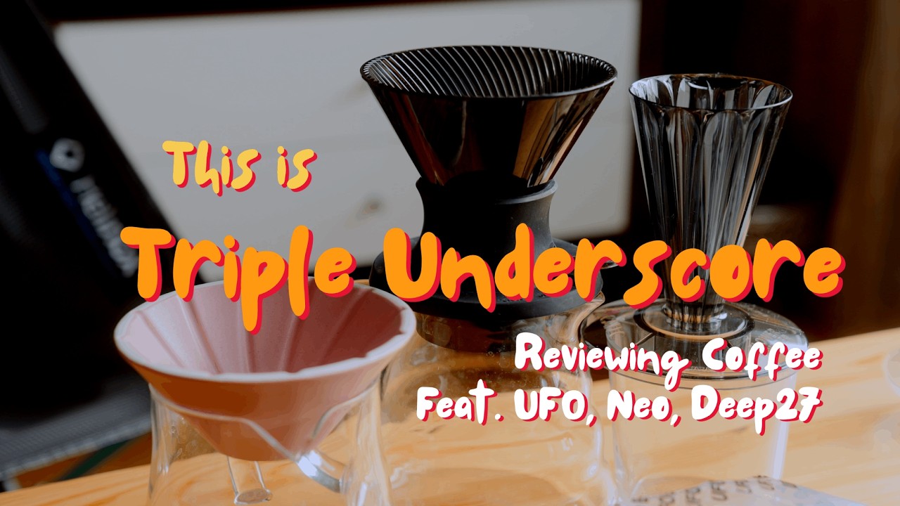 UFO? Neo? Deep27? Three dripper Review feat. Cafec's Youmeca Pineapple Honey beans.
