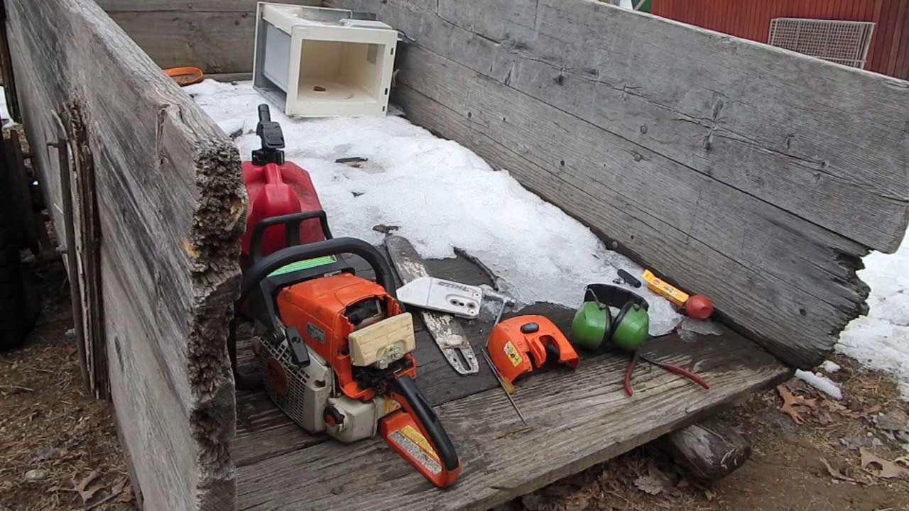 Stihl MS 290 Chainsaw Repair Part 1