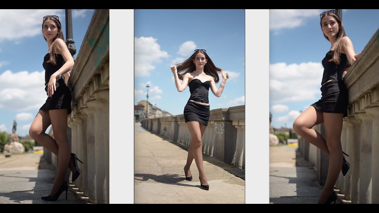HOSIERY FASHION FILM : Pantyhose, Stockings, Tights, Collant, Heels, Mini Skirt (4K Vertical)