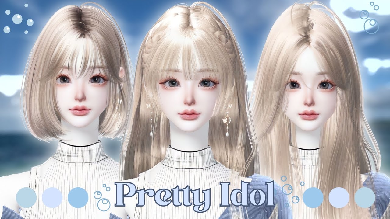 Zepeto Face Tutorial Pretty Idol Girl Face | Oplas Zepeto Girl | Zepeto Girl Face Tutorial