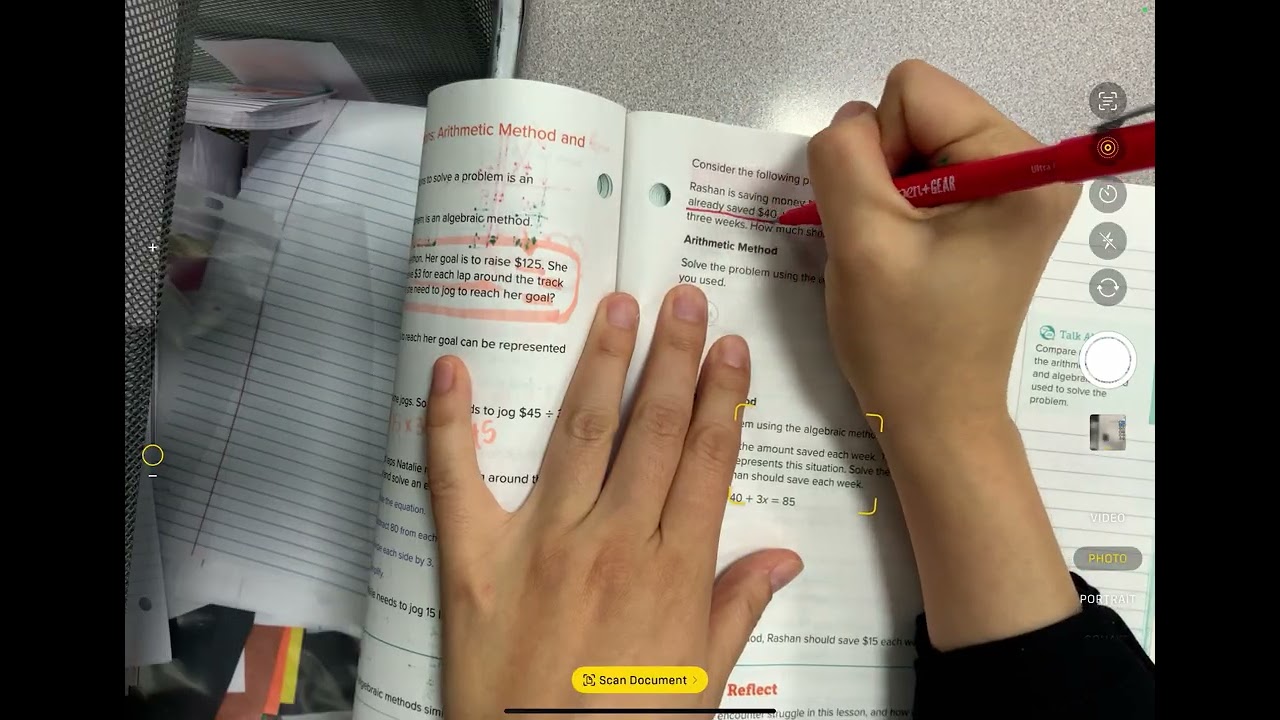 QCA 7th Grade Accelerated Math ~ Reveal Math Accelerated~ Module 7-1Day2