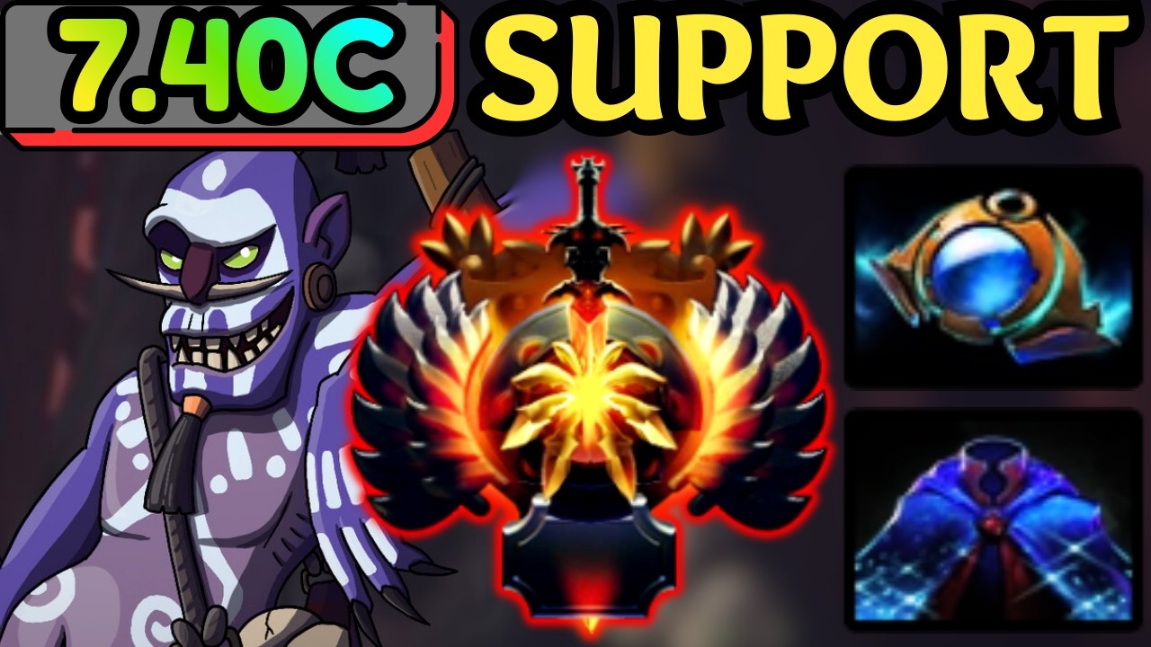 🔥 MASTER WITCH DOCTOR Hard Support — Total Teamfight Control 🔥 Dota 2 Support