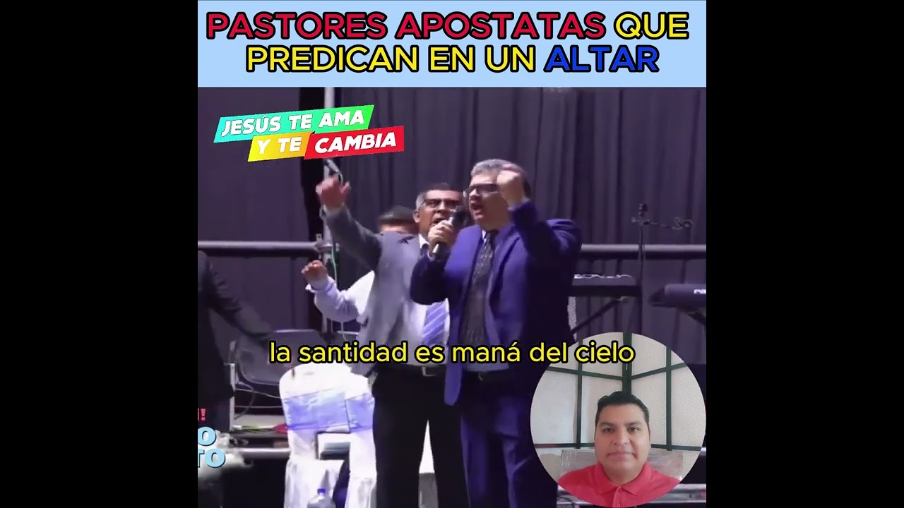 Pastores apostatas que predican en un altar | Rev. Eduardo Masias