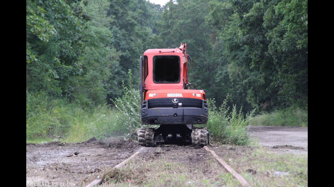 Dormant railroad line being cleared for revival  - 9/2021