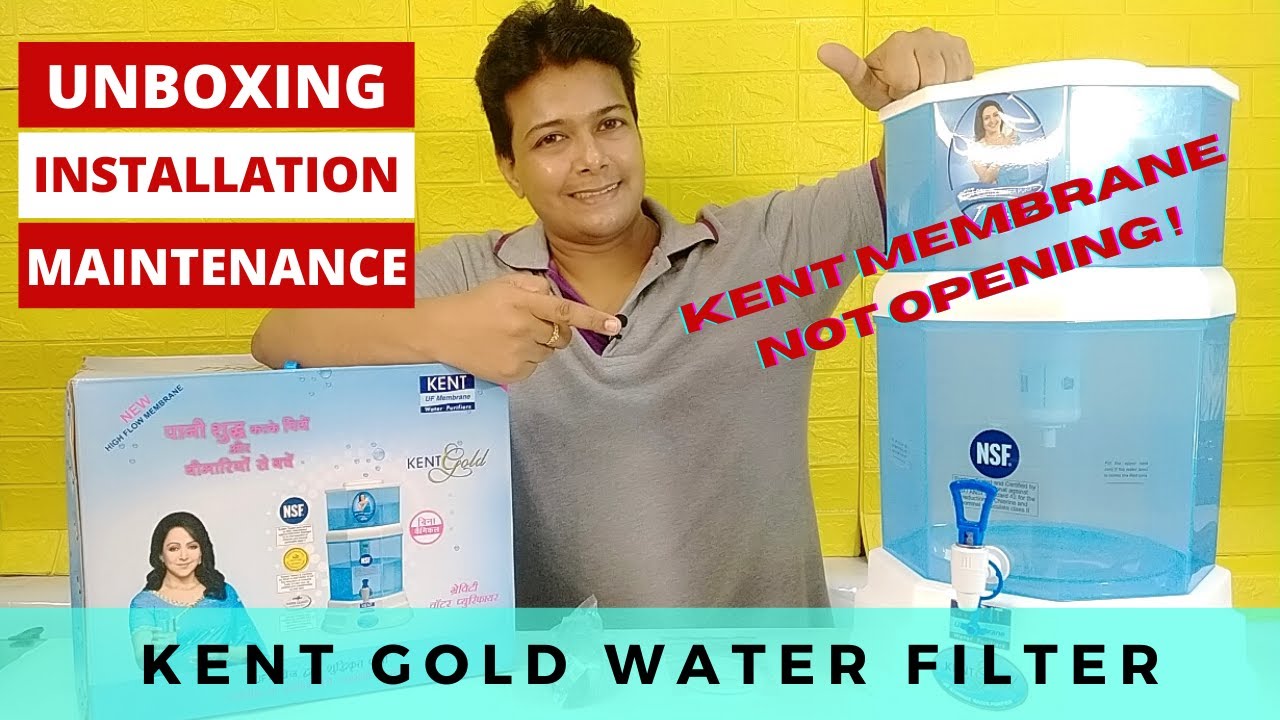 Kent Gold Water Purifier Unboxing, Installation, Maintenance, Repair & Price⚡Kent Gold Plus Cleaning