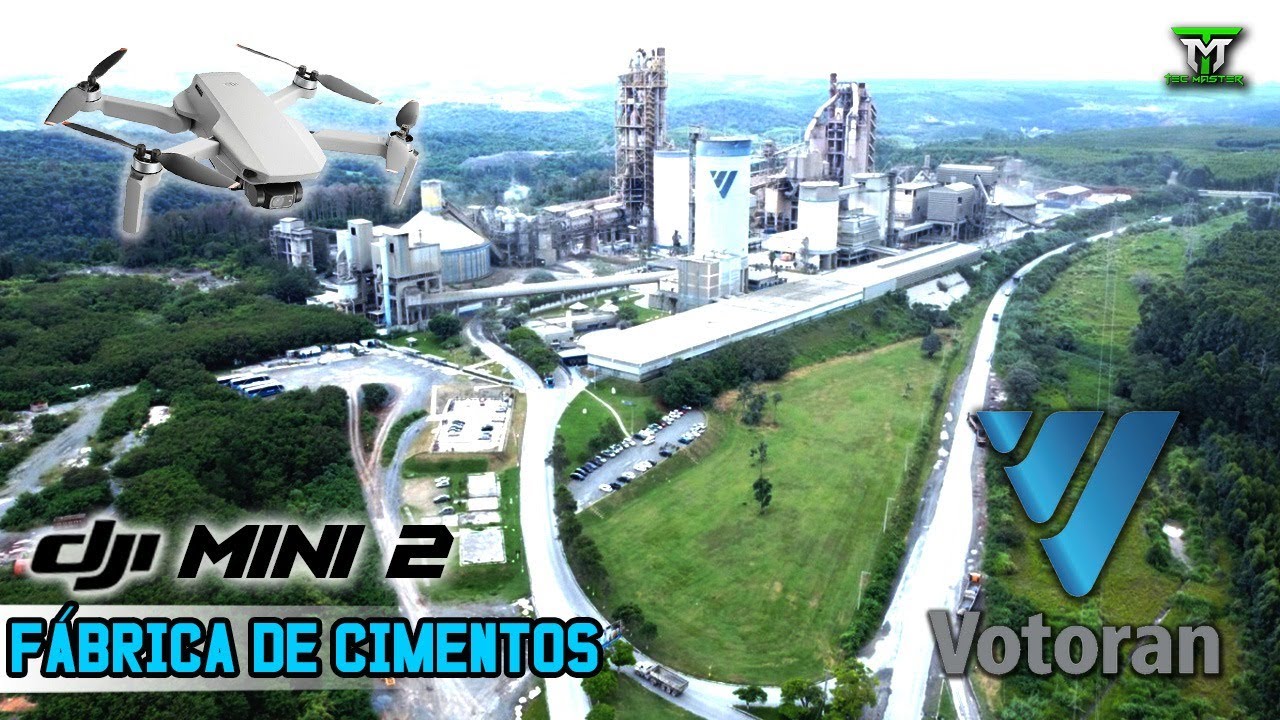 Fábrica de Cimentos VOTORAN complexo SALTO   SANTA HELENA  em 4K
