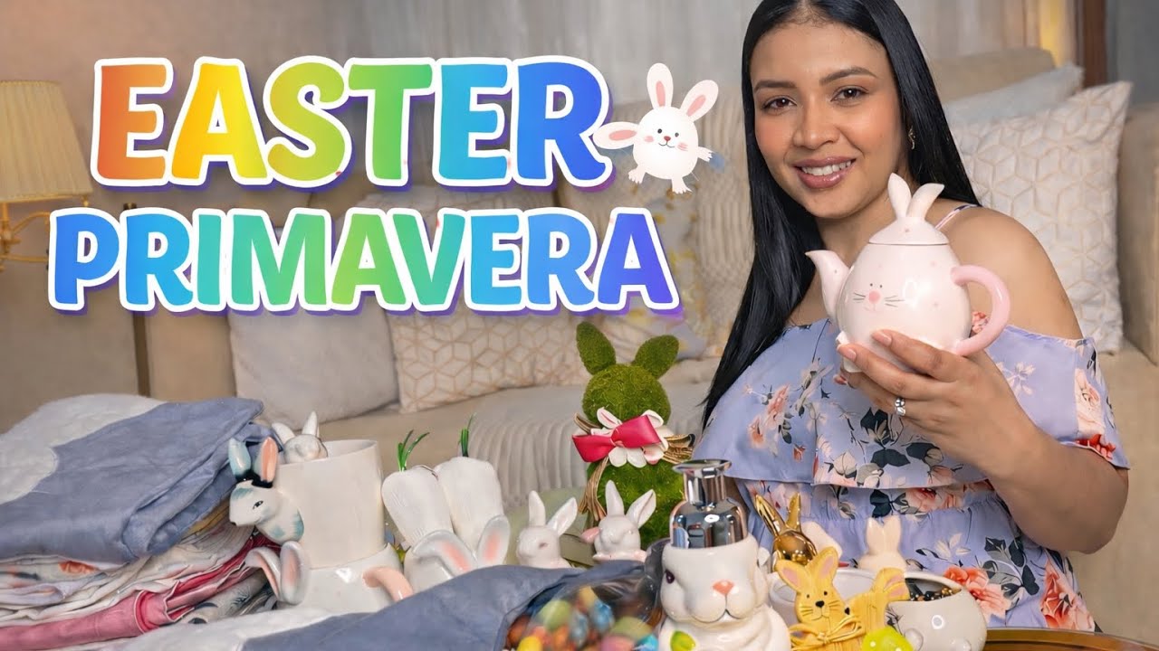 Decoración de Pascua y Primavera 2026 | Easter Decor que ya tengo en casa 🐰🌸